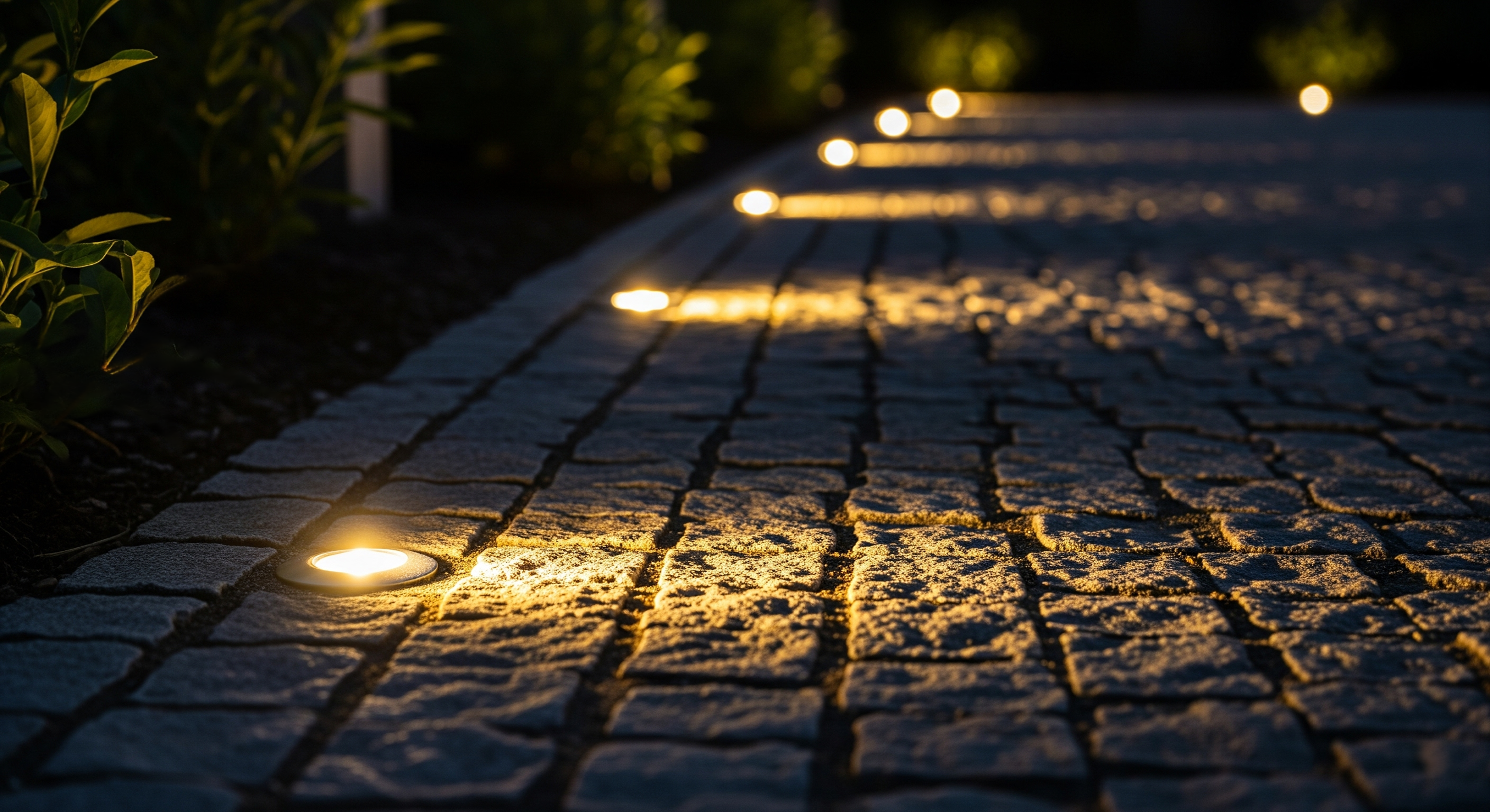 Маркерная подсветка дорожек 12В